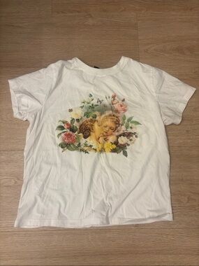 Forever 21 graphic Angel Tee
